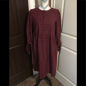 Stevie Hender Windowpane Dress